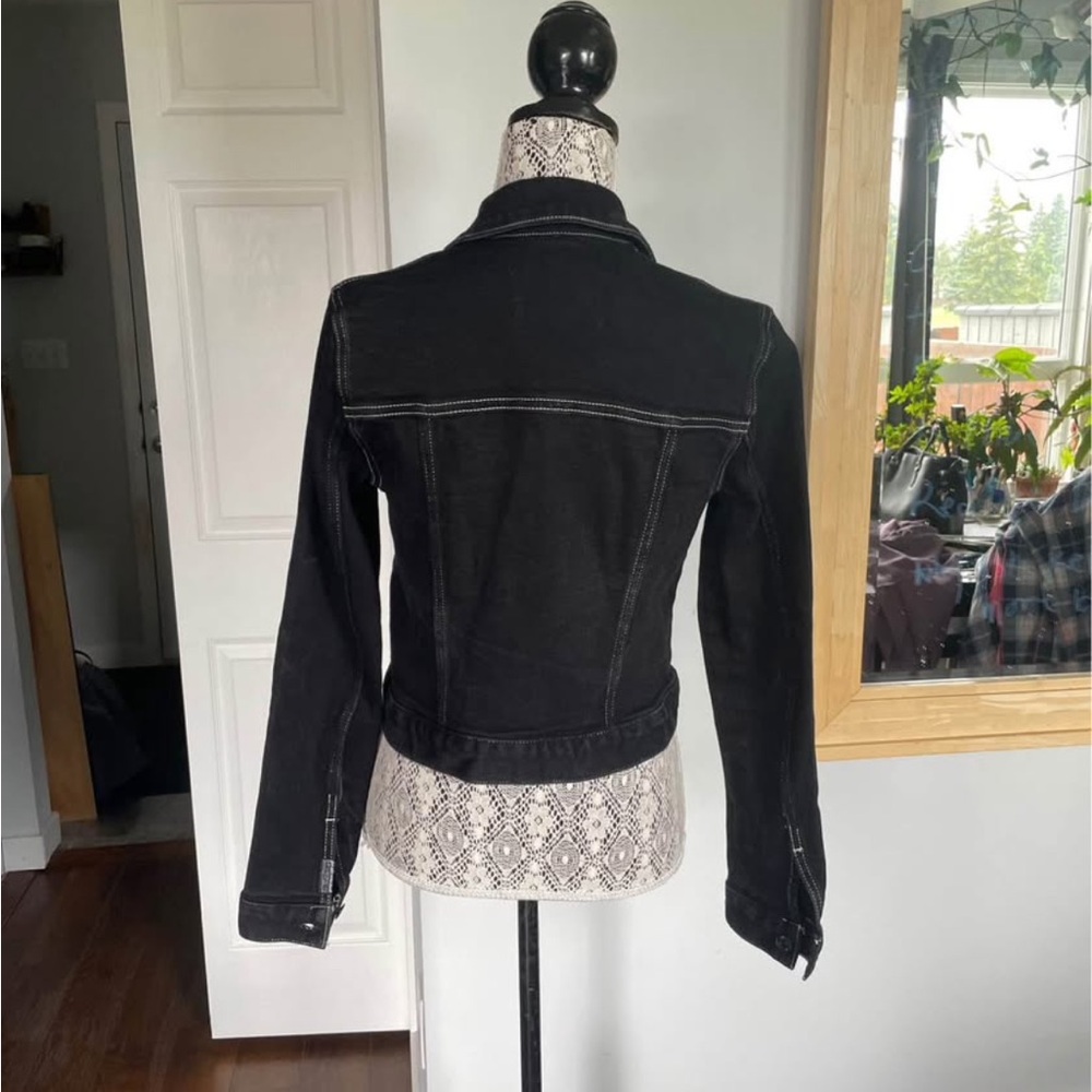7 For All Mankind Cotton Jean Denim Jacket. XS/Small - Picture 3 of 7